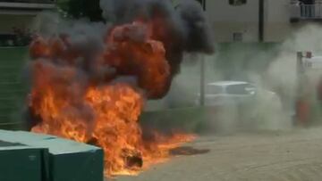 Dejó a todo el mundo pálido: ¡explosión terrible en Superbikes!