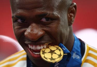 Neymar: Ballon d’Or is “certainly” going to Real Madrid’s Vinicius Jr