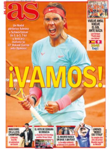 Las portadas de AS de octubre