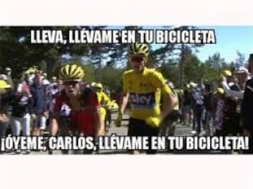 Los mejores memes de la carrera a pie de Chris Froome