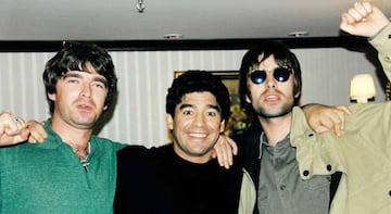 10 fotos inéditas de Maradona: Con Queen, Oasis y el América