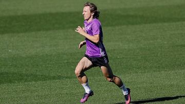 Modric intensifica el ritmo y ultima su recuperación