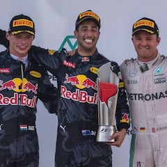 Hamilton row overshadows Ricciardo's Malaysia triumph