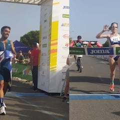 Fernando Carro y Meritxell Soler, nuevos campeones de España de medio maratón