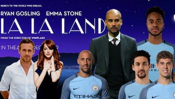 Guardiola se llev&oacute; a la plantilla del Manchester City a ver &#039;La La Land&#039;.