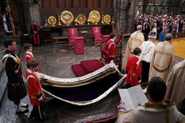 Where is Prince George? What was his coronation role?