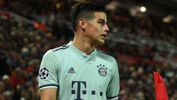 James Rodríguez, volante de Bayern Múnich