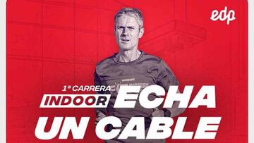 Mart¨ªn Fiz apadrina la primera carrera que transforma pasos en ayuda contra el COVID-19
