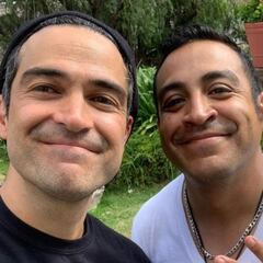 Alfonso Herrera se reencuentra con Luis Fernando Peña, a 19 años de “Amarte Duele”