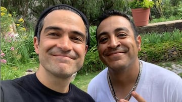 Alfonso Herrera se reencuentra con Luis Fernando Peña, a 19 años de “Amarte Duele”