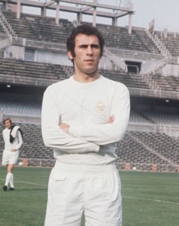 Fichó por el Real Madrid en junio de 1962, donde permaneció hasta retirarse en 1976. Ganador del Balón de Bronce en 1964. Pertenece a la histórica generación de jugadores del Real Madrid denominados los "Yé-Yé"