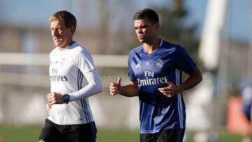 El Real Madrid vuelve a los entrenamientos: Pepe al margen