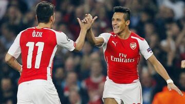 El golazo monumental que generó la conexión entre Alexis y Ozil