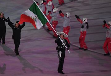 Así fue el desfile de los mexicanos en los JO de Invierno