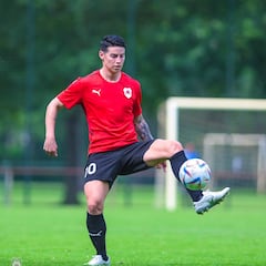 James Rodríguez: “Hay información falsa sobre una supuesta lesión”