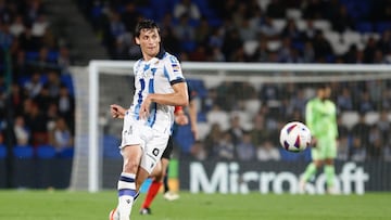 Robin Le Normand, con la Real Sociedad