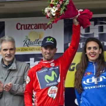 Alejandro Valverde se estrenó esta temporada en Andalucía, donde ganó la etapa reina y la general.