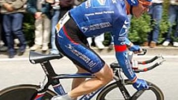 <B>PRIMER TRIUNFO.</B> El conjunto norteamericano del US Postal se ha adjudicado la primera etapa de la Volta a Cataluña, contrarreloj por equipos.