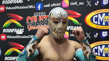 Máscara Dorada festeja su triunfo y avance al 91 Aniversario.
