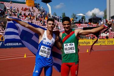 Roberto Vílches se colgó el oro en Mundial de Atletismo Sub-20