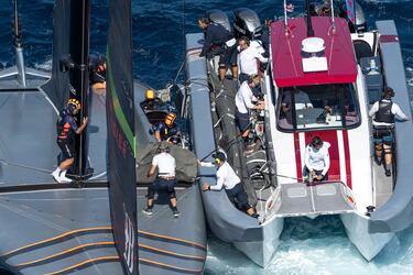 Luna Rossa sigue a rebufo de Ineos Britannia (3-3)