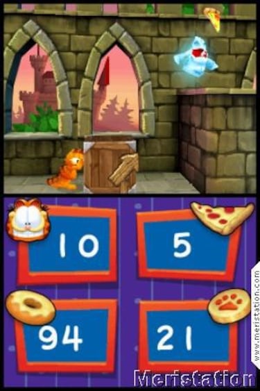 La pesadilla de Garfield se deja ver en Nintendo DS