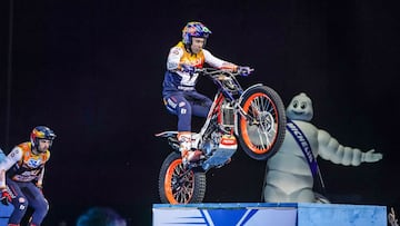 Toni Bou, con la Montesa Honda en el X-Trial de Leeds.