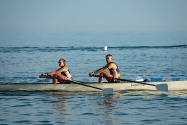 Adrián Miramón y Nadia Felipe, sextos en el Mundial de Beach Sprint