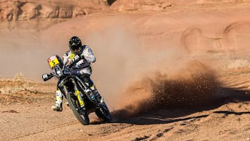 05 Quintanilla Pablo (chl), Husqvarna, Rockstar Energy Husqvarna Factory Racing, Moto, Bike, action during Stage 5 of the Dakar 2020 between Al Ula and Ha'il, 563 km - SS 353 km, in Saudi Arabia, on January 9, 2020 - Photo Eric Vargiolu / DPPI
09/01/2020 ONLY FOR USE IN SPAIN