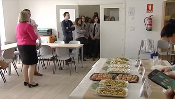 El men¨² de un colegio asturiano en el que incluyen insectos