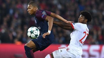 Mbapp&eacute; y Alaba, objetivos compartidos de Madrid y Liverpool, en un duelo entre el PSG y Bayern.