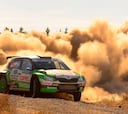 Jorge Martínez debuta con un podio en el Skoda Fabia R5