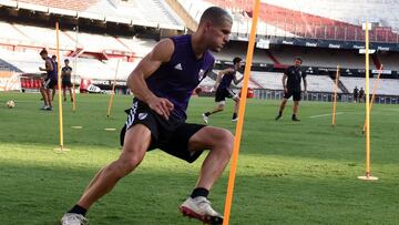 Vuelta de página: River ya piensa en el partido con Palestino