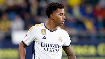 Rodrygo, jugador del Real Madrid, en el partido contra el Cádiz.