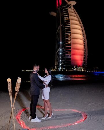 Así fueron las lujosas vacaciones de Jesé y Aurah en Dubai