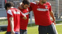 Diego Costa ya tira a puerta