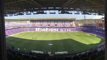 El José Zorrilla horas antes de acoger el 0-4 del Levante