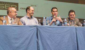 Alfredo Relaño, José Javier Hombrados y Tomas Roncero.