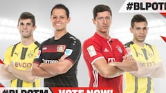 Chicharito nominated for Bundesliga player of the month