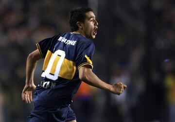 El volante siempre jugó con Boca Juniors, entre 2000 y 2002 y regresó para disputar el torneo entre 2007 y 2013.