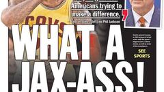 La prensa atiza a Jackson tras su lío con LeBron: "Vaya un imbécil"