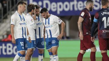 El Tenerife, ante el Huesca en el Heliodoro Rodríguez López.