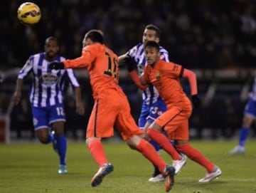Jornada 19. Deportivo de la Coruña-Barcelona. 0-4.