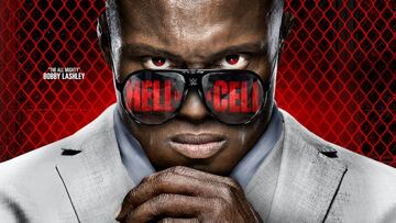 Cartel promocional del WWE Hell in a Cell 2021.
