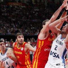 Marcos Delia y su rendimiento durante la Final del Mundial de Baloncesto