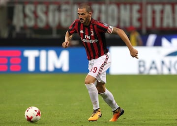 Leonardo Bonucci ha fichado por el Milán procedente de la Juventus por 42M€
