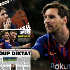 Inglaterra enloquece con Messi: no es The Best, es "The Maestro"