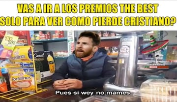 Los mejores memes de los premios 'The Best 2018'