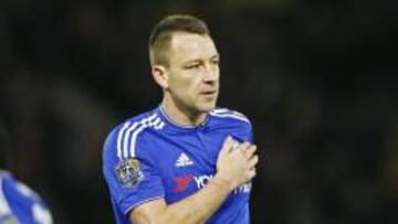 John Terry, central del Chelsea.