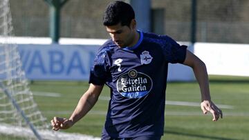 Juanfran, ante los rumores del Barça: "Sólo pienso en el Depor"